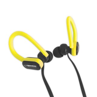 Austiņas // Headphones => In-Ear // EH197KY Esperanza słuchawki douszne z mikrofonem eh197 czarno-żółte