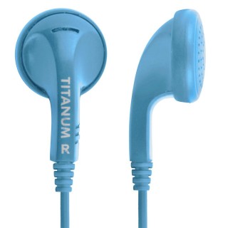 Austiņas // Headphones => In-Ear // TH108B Słuchawki douszne niebieskie  Titanum