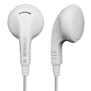 Austiņas // Headphones => In-Ear // TH108W Słuchawki douszne białe Titanum 