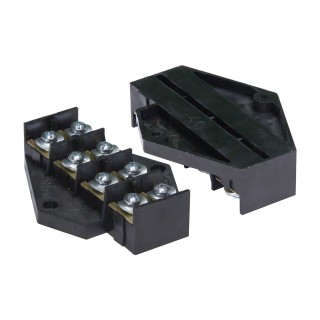 Electric Materials // Wago Connectors and Terminal Blocks // Płytka Odgałęźna 4 tory x 16mm2, 10 szt.