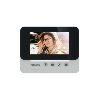 VIDEO-OVIPUHELIN  | Door Bels // VIDEO-OVIPUHELIN HD // Monitor Philips WelcomeEye AddCompact do rozbudowy zestawów z serii WelcomeEye Compact, 4,3" ekran, sterowanie bramą, interkom