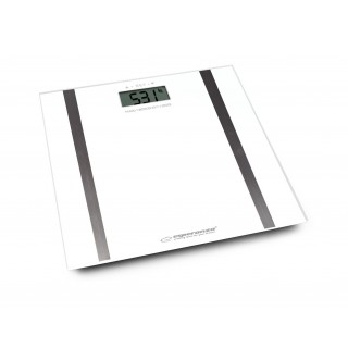Personal-care products // Scales // EBS018W Esperanza cyfrowa waga łazienkowa analityczna samba biała