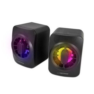 Audio and HiFi systems // Speakers // EGS104 Esperanza głośniki 2.0 usb led rainbow sakara