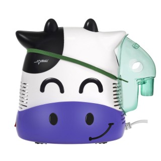 Isikliku hoolduse tooted // Inhalers // Inhalator dla dzieci Promedix, krówka, zestaw nebulizator, maski, filterki, PR-810
