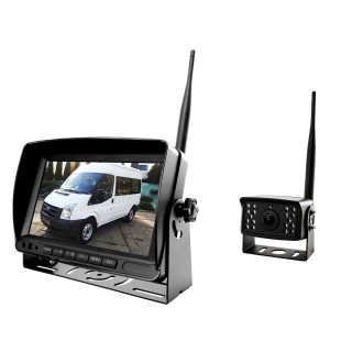 Auto un Moto preces, Auto Audio, Navigācija, CB Radio // Auto preces // Monitor samochodowy z funkcją rejestratora lcd 7cali ahd z obsługą bezprzewodowej kamery 12v 24v