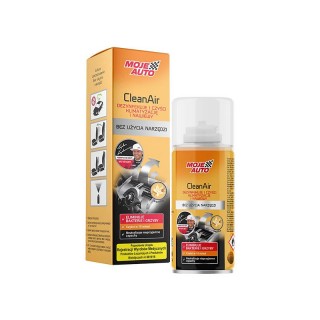 Auto un Moto preces, Auto Audio, Navigācija, CB Radio // Car Care | Car chemical products // 52-254# Odświeżacz klimatyzacji 150ml wanilia cleanair moje auto