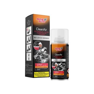 Auto un Moto preces, Auto Audio, Navigācija, CB Radio // Car Care | Car chemical products // 52-256# Odświeżacz klimatyzacji 150ml black cleanair moje auto