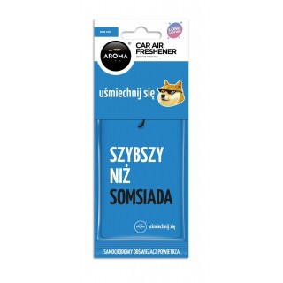 Car and Motorcycle Products, Audio, Navigation, CB Radio // Air Fresheners | Fragrances for Cars // Odświeżacz powietrza aroma car lets smile new car