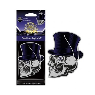Car and Motorcycle Products, Audio, Navigation, CB Radio // Air Fresheners | Fragrances for Cars // Odświeżacz powietrza aroma car muertos skull in hat black oud