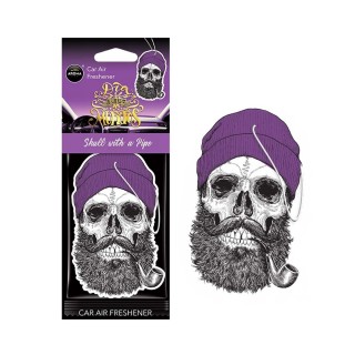 Car and Motorcycle Products, Audio, Navigation, CB Radio // Air Fresheners | Fragrances for Cars // Odświeżacz powietrza aroma car muertos skull with a pipe coral stuff