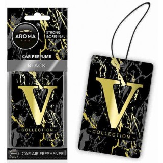 Car and Motorcycle Products, Audio, Navigation, CB Radio // Air Fresheners | Fragrances for Cars // Odświeżacz powietrza aroma cel. v-collection black