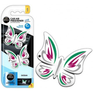 Car and Motorcycle Products, Audio, Navigation, CB Radio // Air Fresheners | Fragrances for Cars // Odświeżacz powietrza aroma fancy shapes butterfly ocean