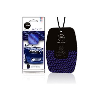 Car and Motorcycle Products, Audio, Navigation, CB Radio // Air Fresheners | Fragrances for Cars // Odświeżacz powietrza aroma prestige card onyx