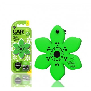 Car and Motorcycle Products, Audio, Navigation, CB Radio // Air Fresheners | Fragrances for Cars // Odświeżacz powietrza flower power fancy green