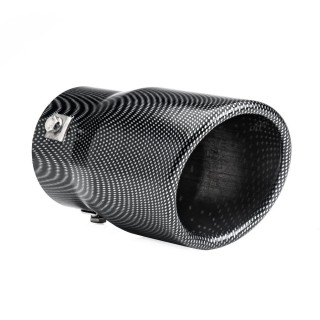 Car and Motorcycle Products, Audio, Navigation, CB Radio // Goods for Cars // Końcówka tłumika wydechu stal nierdzewna mt 007c carbon amio-01117