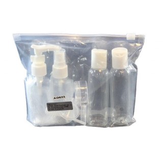 Isikliku hoolduse tooted // Personal hygiene products // AG623 Zestaw pojemników na kosmetyki - 9 sztuk