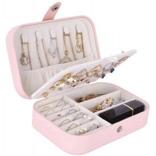 Personal-care products // Personal hygiene products // CA21 Pudełko organizer na biżuterię       różowy