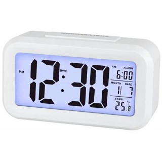 Home and Garden Products // Clocks // AK240C Cyfrowy budzik white led biały
