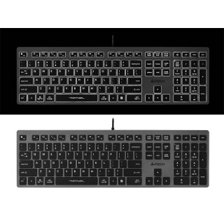 Keyboards and Mice // Keyboards // Klawiatura A4TECH FSTYLER FX60H (White Backlit)
