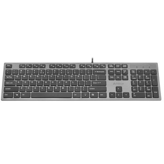 Klaviatūras un Peles // Klaviatūras // Klawiatura A4TECH KV-300H Grey USB