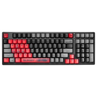 Klaviatūras un Peles // Klaviatūras // Klawiatura mechaniczna A4TECH BLOODY S98 USB Sports Red (BLMS Red Switches)