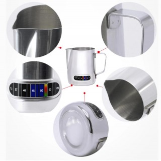 Kitchen electrical appliances and equipment // Kitchen appliances others // AG514E Kubek do spieniania 350ml          termometr