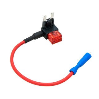 Car and Motorcycle Products, Audio, Navigation, CB Radio // Car Electronics Components : Installation Cables : Fuses : Connectors // 0741# Rozgałęźnik prądowy z bezpiecz. mini 2