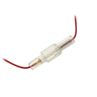 Car and Motorcycle Products, Audio, Navigation, CB Radio // Car Electronics Components : Installation Cables : Fuses : Connectors // 4020#                Gniazdo bezpiecznika30mm z kablem czerwony 0.75 (pl)