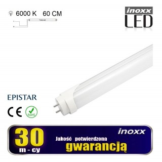 LED Lighting // New Arrival // Świetlówka led 60cm 9w t8 6000k g13 jednostronna zimna