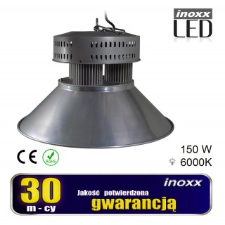 Apgaismojums LED // New Arrival // Lampa przemysłowa led 150w high bay cob 6000k zimna 13 500lm