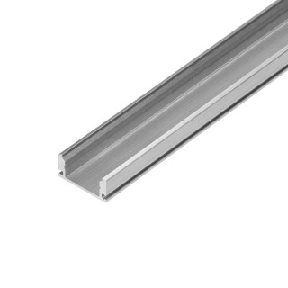 Apgaismojums LED // New Arrival // Profil aluminiowy do taśm LED, 2000 x 17 x 7 mm, nawierzchniowy, srebrny