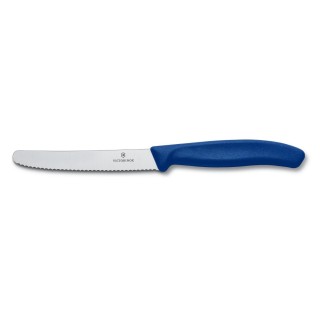 Kitchen appliances // Knifes, Knife sharpeners // Nóż stołowy uniwersalny 11cm Victorinox niebieski