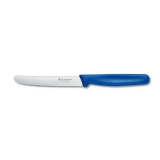 Кухонная техника // Ножи, Точилки для ножей // Nożyk uniwersalny ząbkowany 11cm Victorinox nieb.