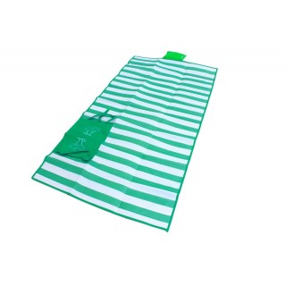 Spordiks ja aktiivseks puhkuseks // Teltat // AG366A Mata plażowa z poduszką zielona