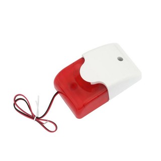 Apsaugos sistemos // Sirenos ir stroboskopai // 26-415# Sygnalizator alarmowy as7015 (czerwony)