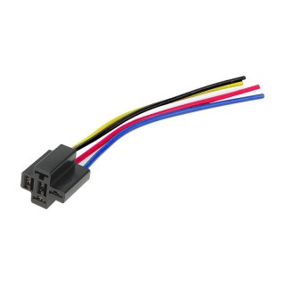 Car and Motorcycle Products, Audio, Navigation, CB Radio // Car Electronics Components : Installation Cables : Fuses : Connectors // 0924# Gniazdo przekaźnika 4120 sam. z diodą