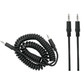 Koaksiālo kabeļi 75 Ohm, 50 Ohm un Televīzijas aksesuāri // HDMI, DVI, Audio savienotājkabeļi un aksesuāri // 3850# Przyłącze wtyk 3,5st-wtyk 3,5st 3m skręcany