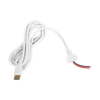 Tabletit ja tarvikkeet // USB-kaapelit // 75-775# Kabel do ładowarki usb-c biały