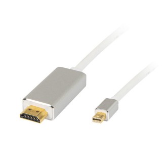 Koaksialinių kabelių sistemos // HDMI, DVI, AUDIO jungiamieji laidai ir priedai // 92-020# Przyłącze mini display port-hdmi 1,8m
