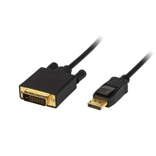 Koaksiaalvõrgud // HDMI, DVI, AUDIO ühenduskaablid ja tarvikud // 92-029# Przyłącze display port-dvi 1,8m