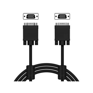 Koaksiaalvõrgud // HDMI, DVI, AUDIO ühenduskaablid ja tarvikud // 92-644# Przyłącze vga-vga 10m box