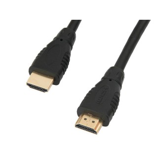 Koaksialinių kabelių sistemos // HDMI, DVI, AUDIO jungiamieji laidai ir priedai // 92-218# Przyłącze hdmi-hdmi  2m zawieszka