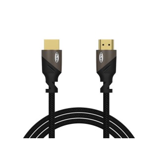 Koaksialinių kabelių sistemos // HDMI, DVI, AUDIO jungiamieji laidai ir priedai // 92-641# Przyłącze hdmi-hdmi premium 3m black 4k 2.0