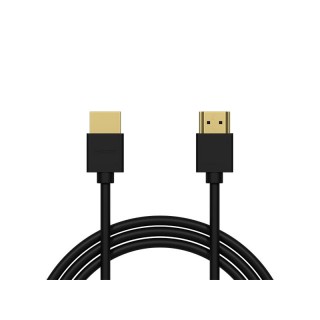Koaksialinių kabelių sistemos // HDMI, DVI, AUDIO jungiamieji laidai ir priedai // 92-650# Przyłącze hdmi-hdmi black 2.0 4k 1,5m