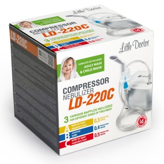 Henkilökohtaiset hoitotuotteet // Inhalers // Inhalator tłokowy Little Doctor LD-220C
