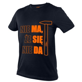SALE // T-shirt z nadrukiem, MA SIĘ DA, rozmiar L
