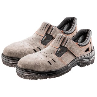Shoes, clothes for Work | Personal protective equipment // Shoes, sandals and Wellington boots // Sandały robocze S1 SRC, zamszowe, rozmiar 36