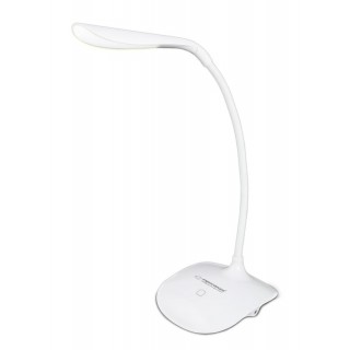 LED Lighting // New Arrival // ELD103W Esperanza lampka biurkowa led acrux biała