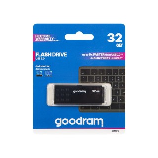 Внешние устройства хранения данных // USB Flash Памяти // 66-308# Pendrive  32gb goodram ume3 usb3.0