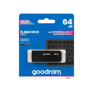 Ulkoiset tietovälineet // USB-muistitikut // 66-309# Pendrive  64gb goodram ume3 usb3.0